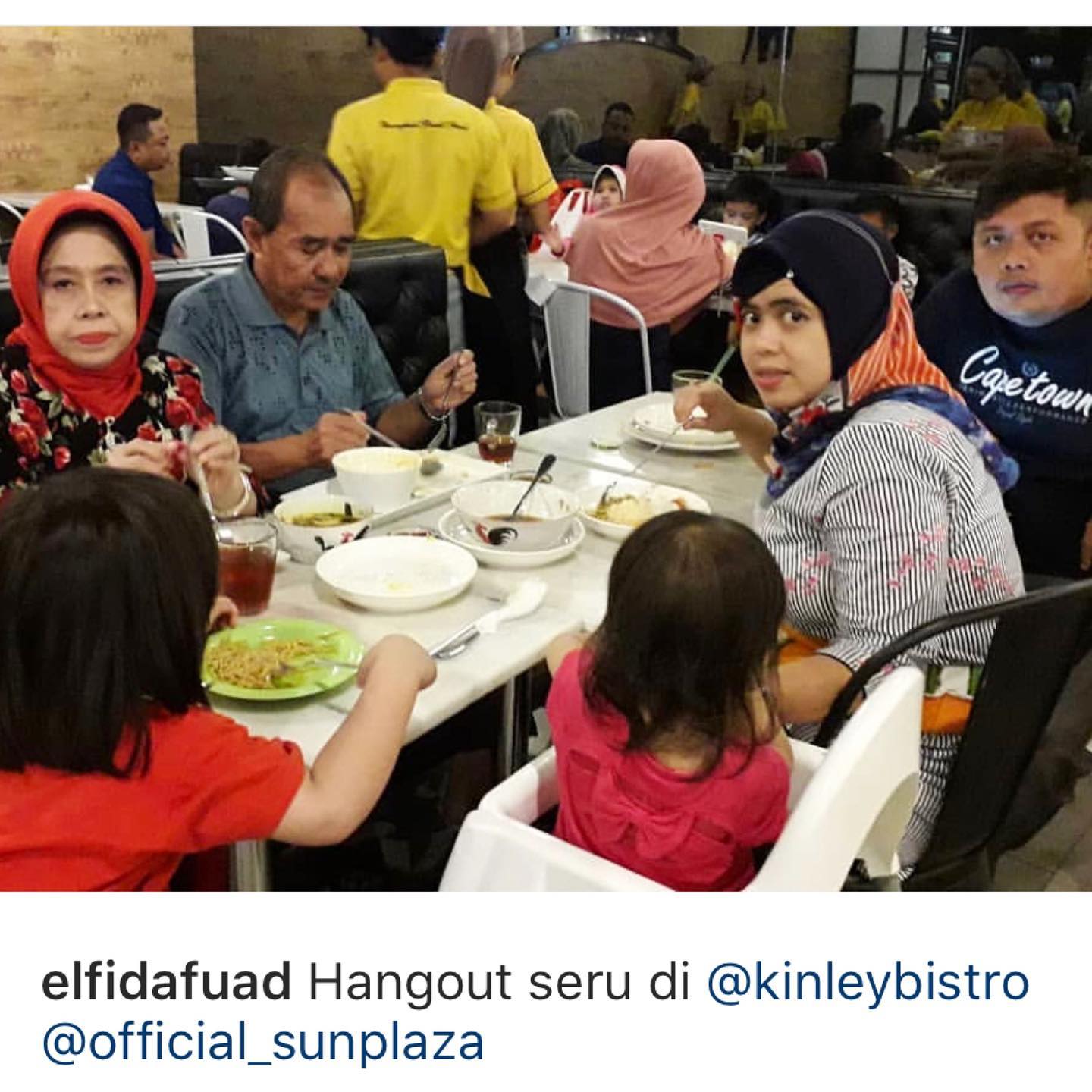 Hangout seru pastinya di Kinley Thai Bistro
Apalagi dengan keluarga 
Terima kasih @elfidafuad
Read more