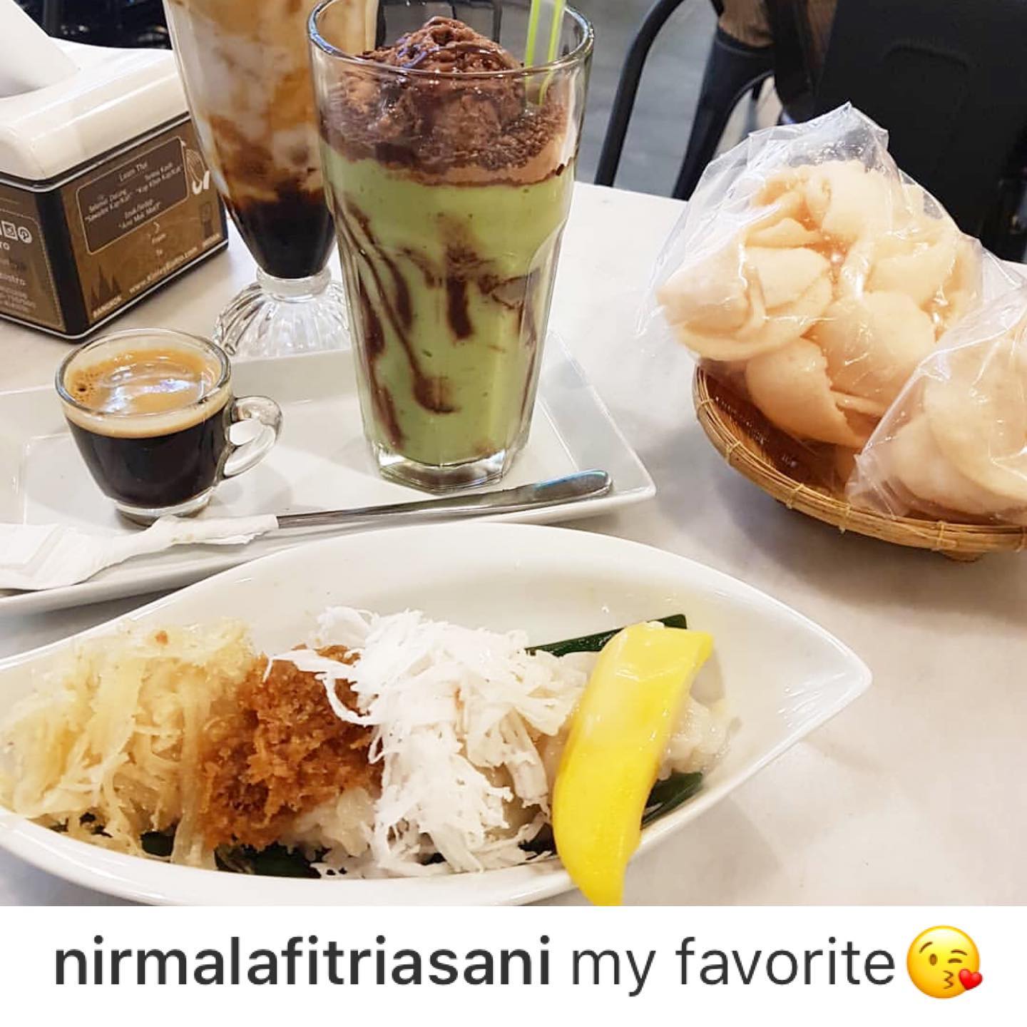 Favorite desserts and drinks at Kinley Thai Bistro
Pulut 4 Rasa Thai, Avocado Espresso and Ice Durian Sago
Which is your favorite?
Thank you for sharing your kindest review @nirmalafitriasani 
Read more