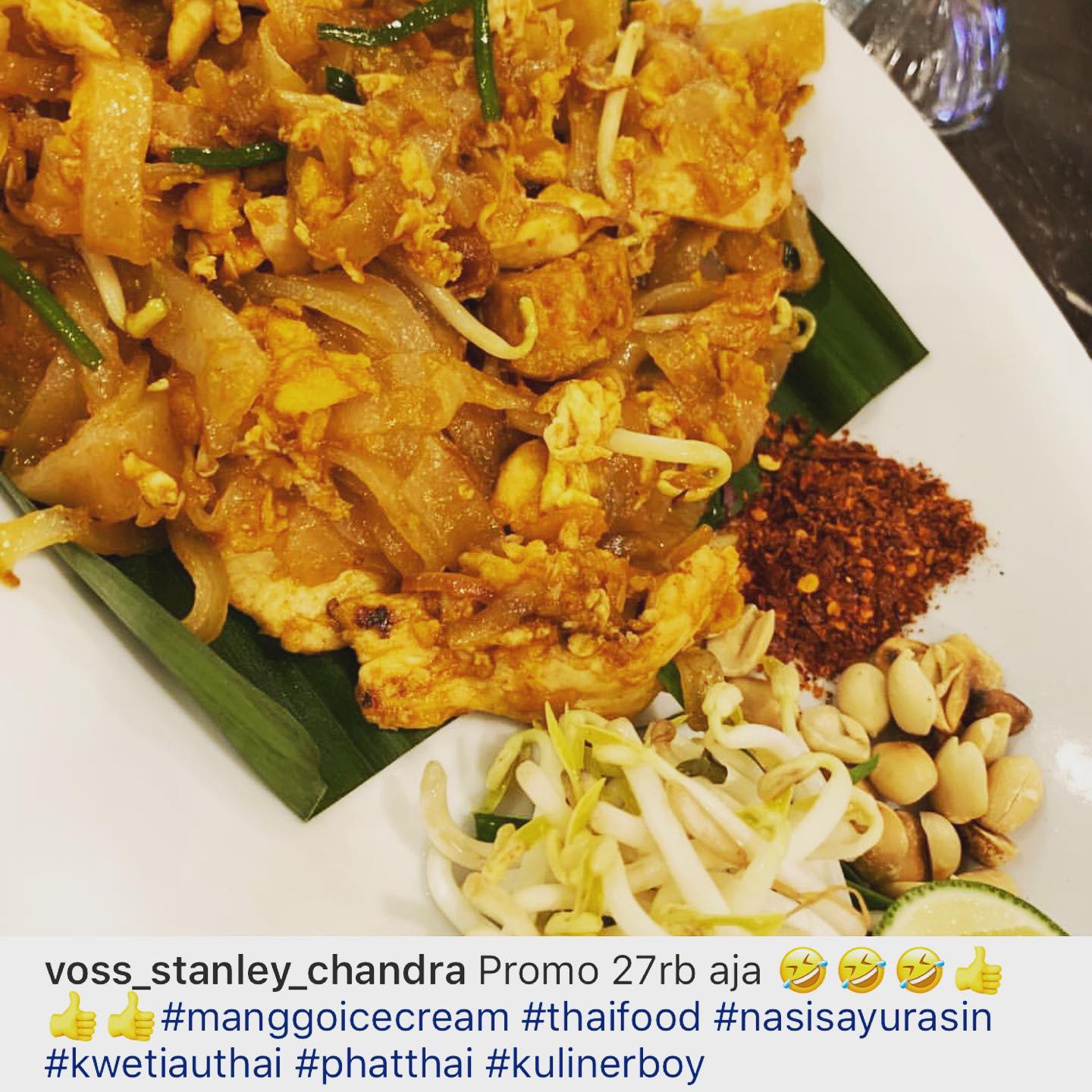 Exotic authentic Bangkok Street Food lagi promo loh! Jangan lewatkan hanya di Thamrin Plaza dan Vespark Thanj you for your kindest review and thumbs up   @voss_stanley_chandra 
Read more