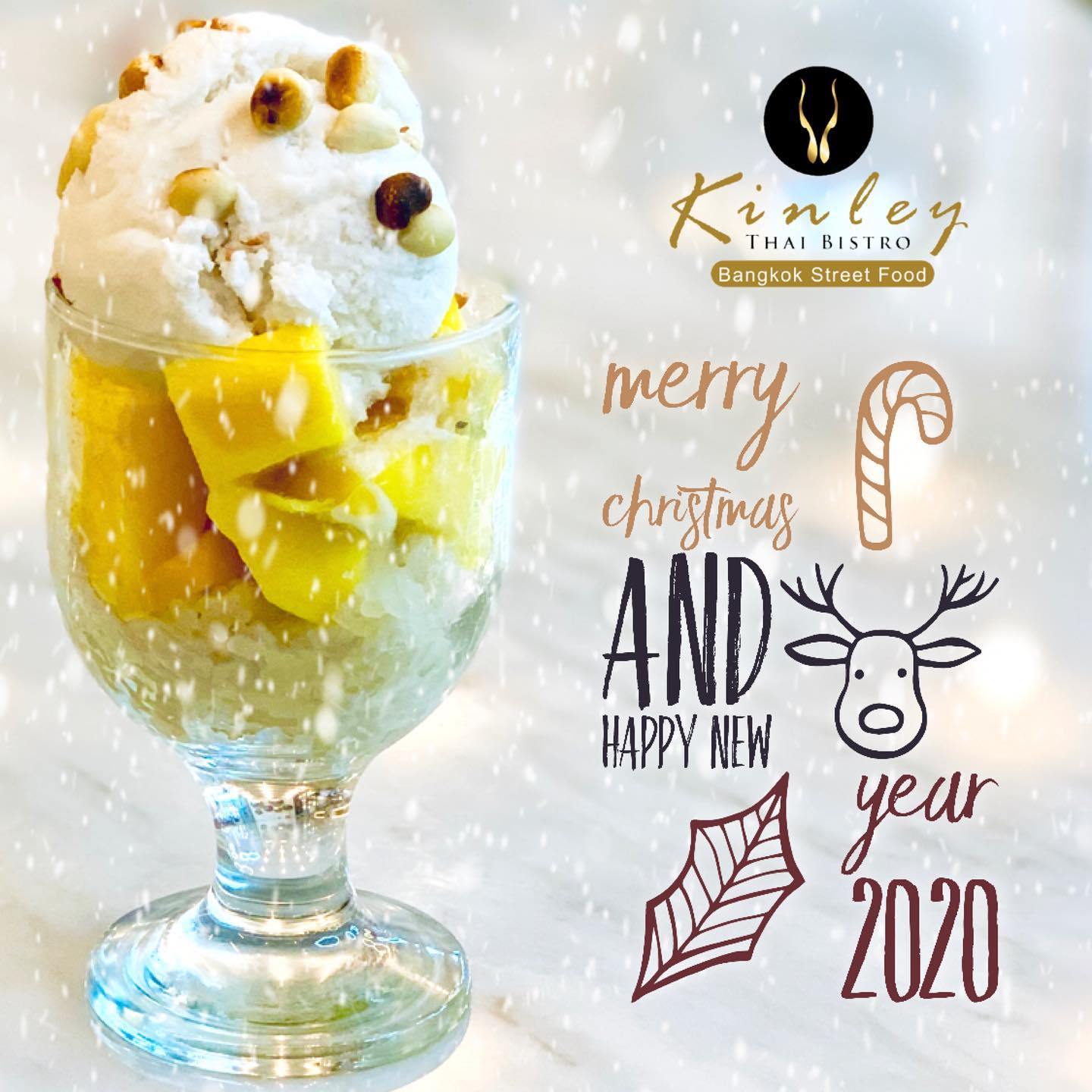 Wishing you a very Merry Christmas for those celebrating and Happy New Year 2020 for everyone.
We are OPEN 25 Dec 2019 from 11am and 01 Jan 2020 from 12pm
.
Inframe: Mango Parfait (pulut mangga plus ice cream coconut)