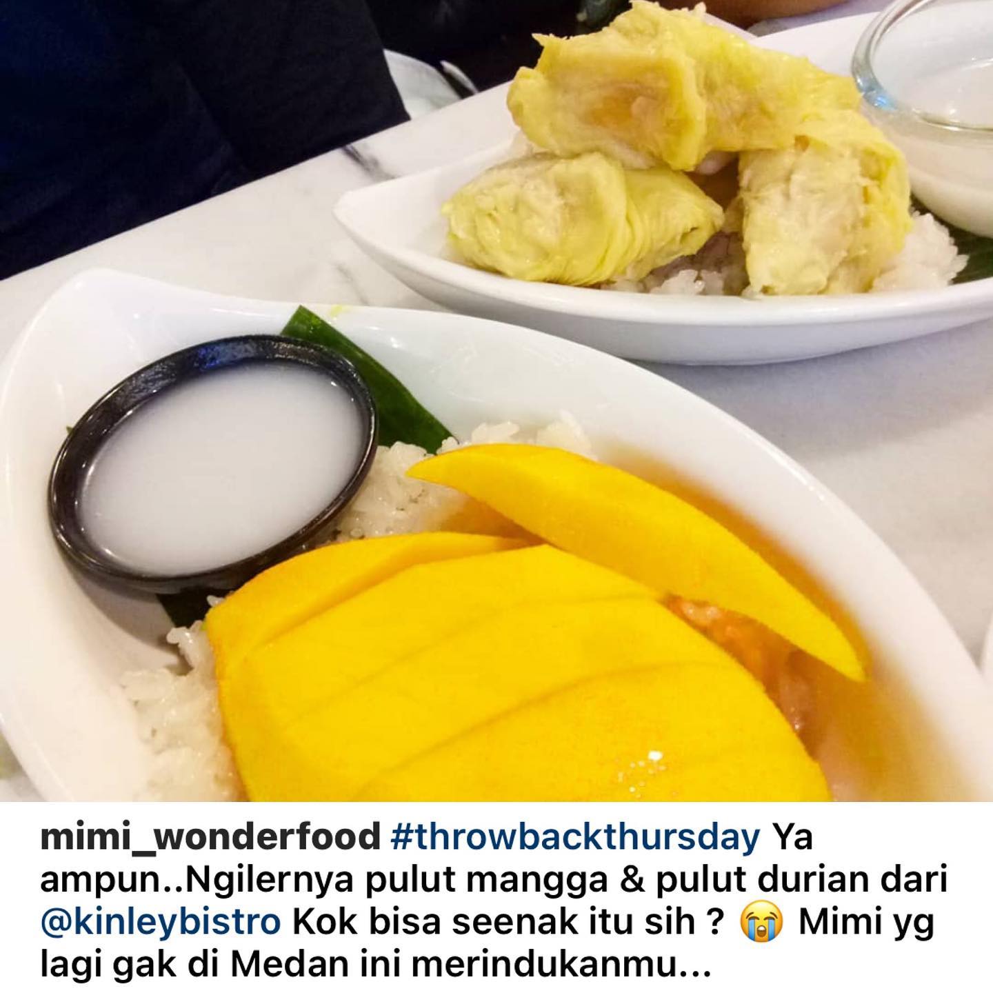 Siapa ngidem pulut mangga dan pulut durian Kinley?

Yuk!
Thank you so much for your kindest review @mimi_wonderfood 🥰🥰