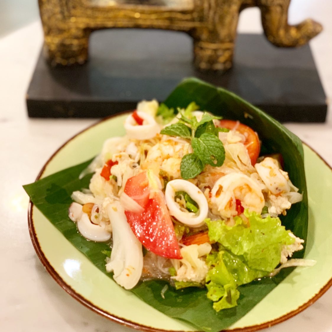 Salad Tanghoon Thai... rasanya asam, manis, pedas! Lezat dan sehat!